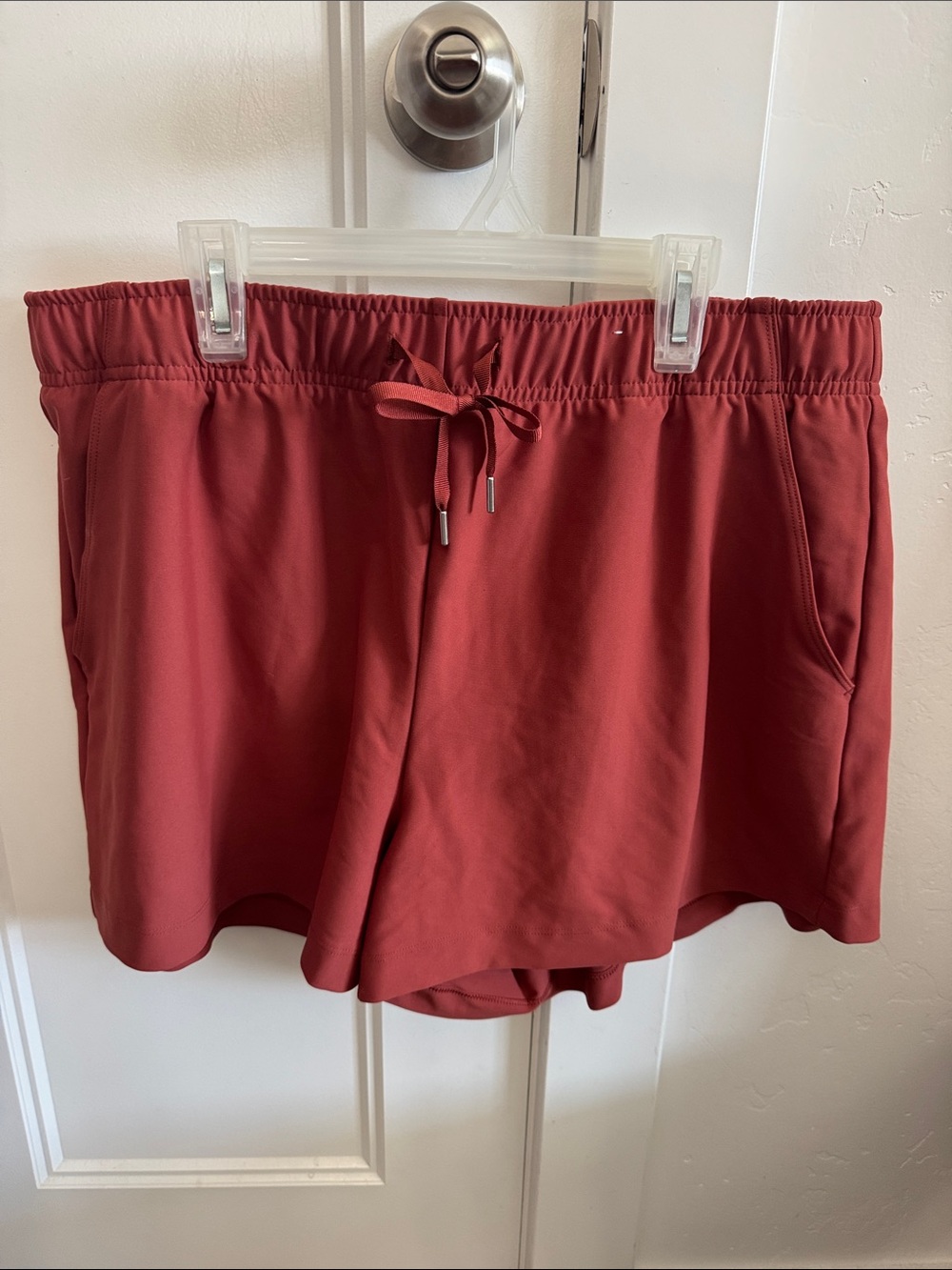 Old Navy Women's Burnt Orange Athletic Drawstring Shorts